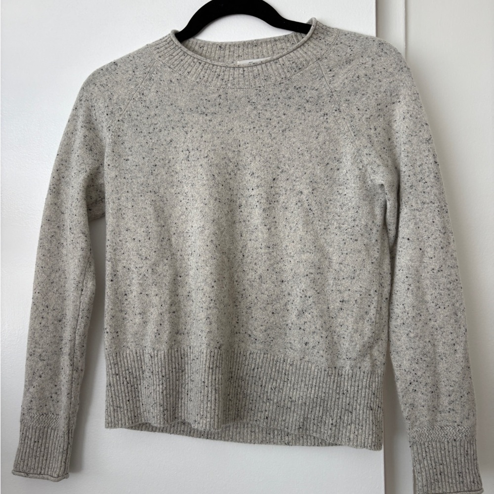 Madewell Gray Cashmere Sweater